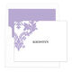 Damask Scroll Folded Note Cards Image 6 of 14